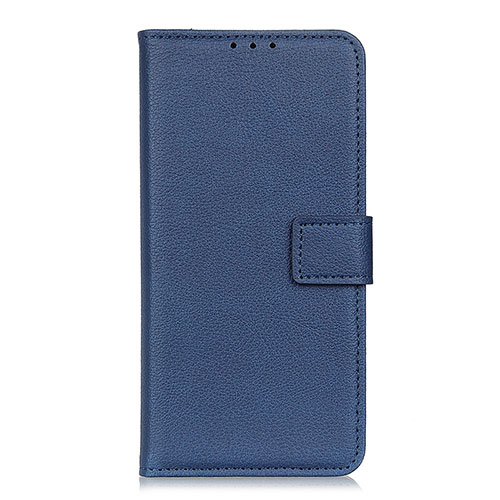 Leather Case Stands Flip Cover L04 Holder for Realme V5 5G Blue
