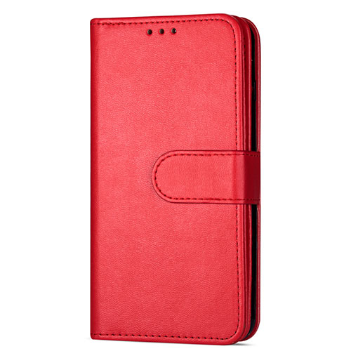 Leather Case Stands Flip Cover L04 Holder for Samsung Galaxy S20 5G Red