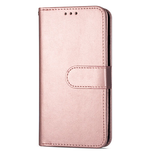 Leather Case Stands Flip Cover L04 Holder for Samsung Galaxy S20 5G Rose Gold