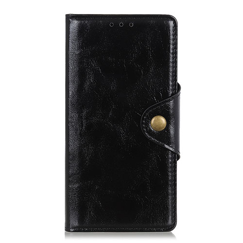 Leather Case Stands Flip Cover L05 Holder for Alcatel 3X Black