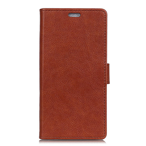 Leather Case Stands Flip Cover L05 Holder for Asus Zenfone Max Plus M1 ZB570TL Red Wine