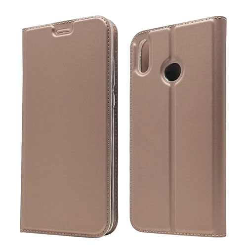 Leather Case Stands Flip Cover L05 Holder for Huawei Honor 8X Rose Gold