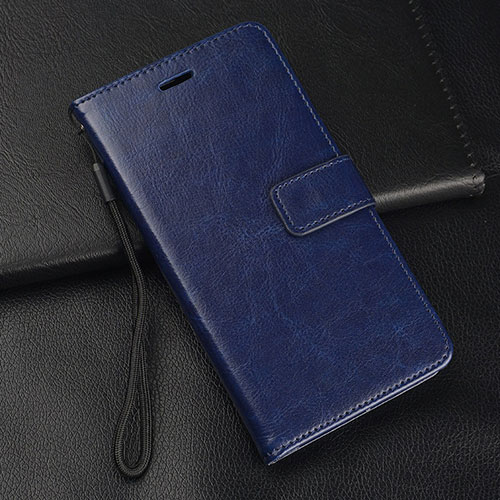 Leather Case Stands Flip Cover L05 Holder for Huawei Honor 9X Pro Blue