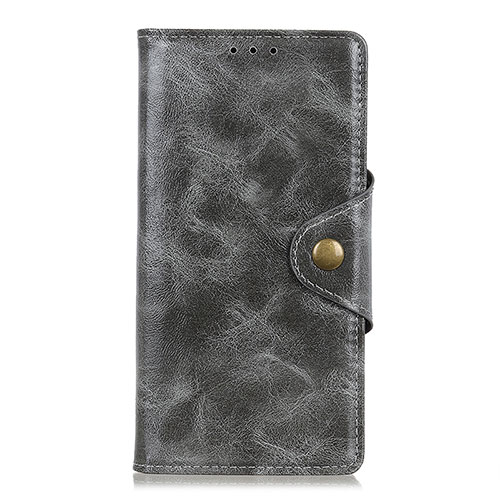 Leather Case Stands Flip Cover L05 Holder for Huawei Mate 40 Gray