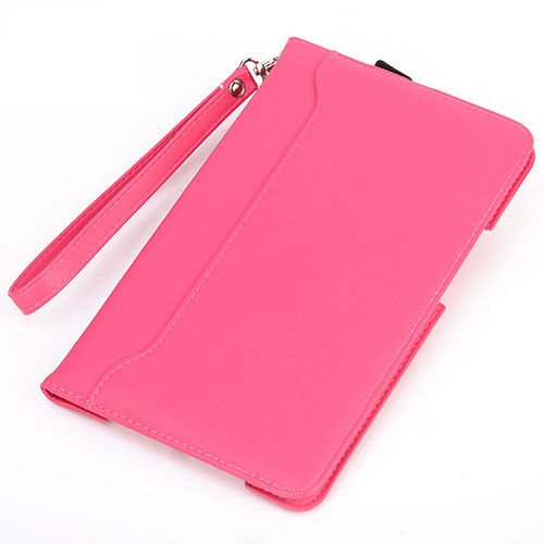 Leather Case Stands Flip Cover L05 Holder for Huawei MatePad 10.4 Hot Pink