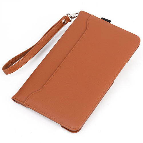 Leather Case Stands Flip Cover L05 Holder for Huawei MatePad 5G 10.4 Orange