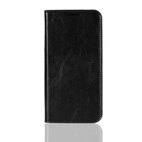 Leather Case Stands Flip Cover L05 Holder for Huawei P Smart (2019) Black