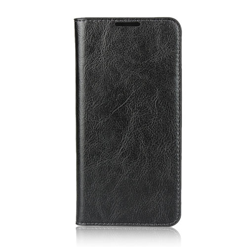 Leather Case Stands Flip Cover L05 Holder for Huawei P30 Lite Black