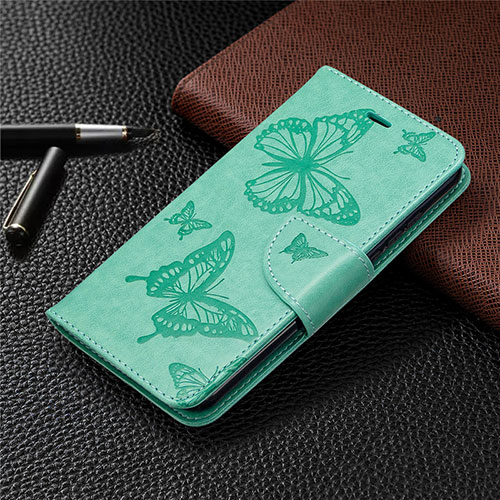 Leather Case Stands Flip Cover L05 Holder for Nokia 1.3 Green
