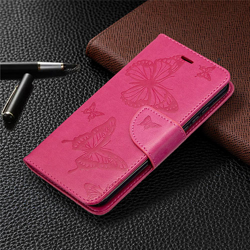 Leather Case Stands Flip Cover L05 Holder for Nokia 1.3 Hot Pink