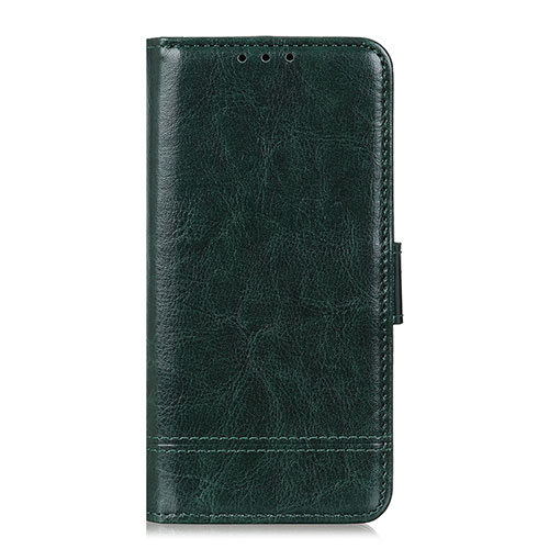 Leather Case Stands Flip Cover L05 Holder for Samsung Galaxy A01 Core Green