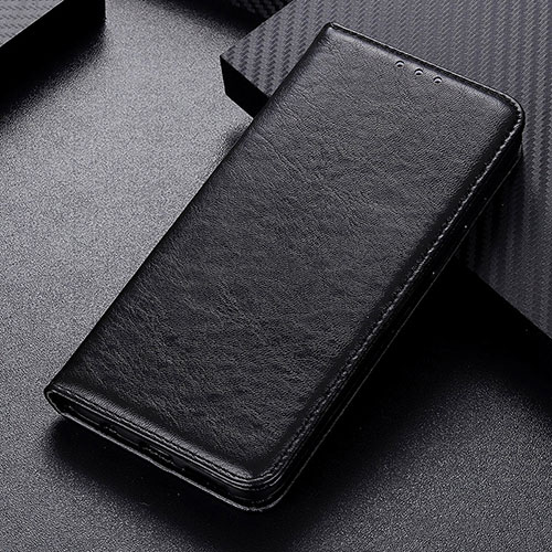 Leather Case Stands Flip Cover L05 Holder for Samsung Galaxy M30s Black
