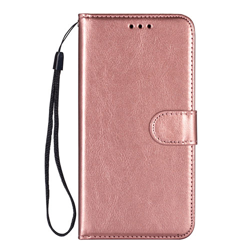 Leather Case Stands Flip Cover L05 Holder for Samsung Galaxy S20 5G Rose Gold
