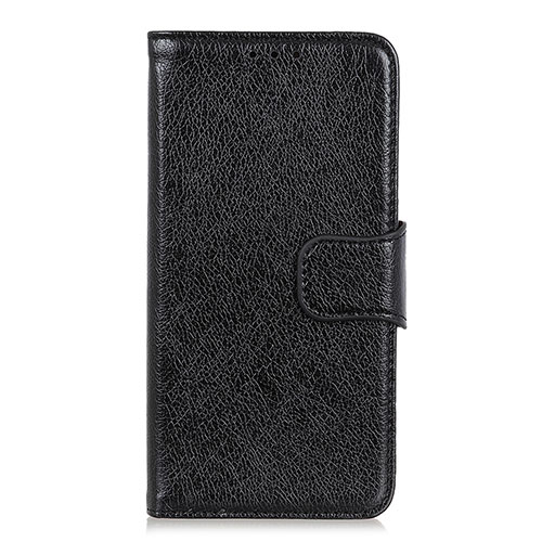 Leather Case Stands Flip Cover L06 Holder for Asus Zenfone Max Plus M2 ZB634KL Black