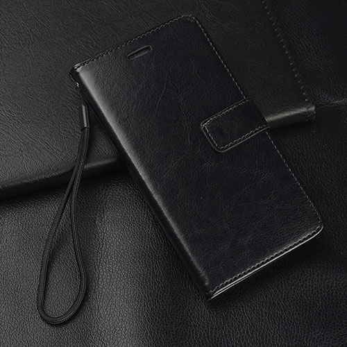 Leather Case Stands Flip Cover L06 Holder for Huawei Honor 9X Black