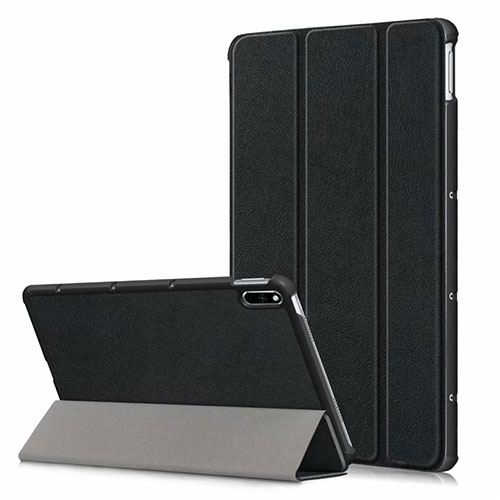 Leather Case Stands Flip Cover L06 Holder for Huawei MatePad 10.4 Black