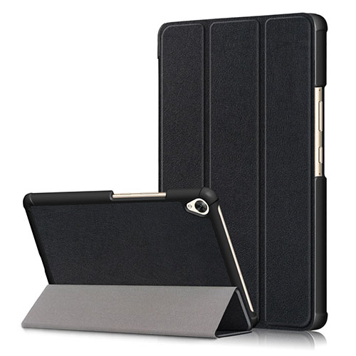 Leather Case Stands Flip Cover L06 Holder for Huawei MediaPad M6 8.4 Black