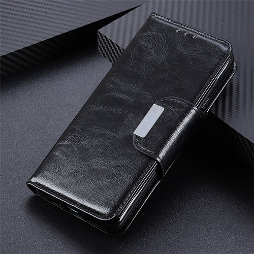 Leather Case Stands Flip Cover L06 Holder for Oppo Find X3 Neo 5G Black