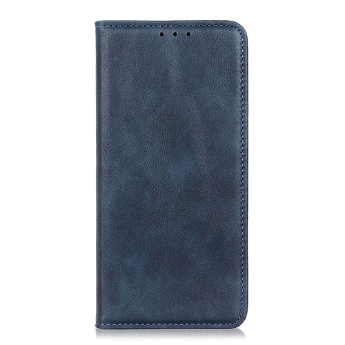 Leather Case Stands Flip Cover L06 Holder for Realme C17 Blue