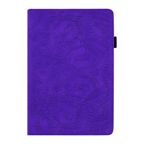 Leather Case Stands Flip Cover L06 Holder for Samsung Galaxy Tab S6 Lite 10.4 SM-P610 Purple