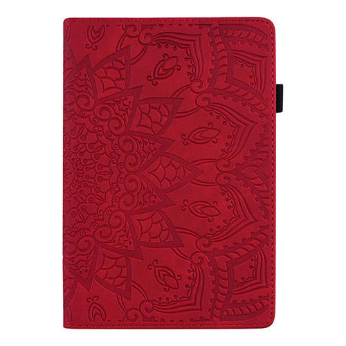 Leather Case Stands Flip Cover L06 Holder for Samsung Galaxy Tab S6 Lite 10.4 SM-P610 Red