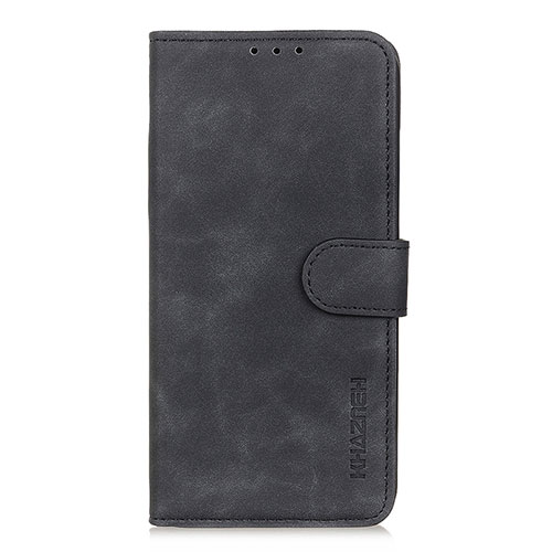 Leather Case Stands Flip Cover L06 Holder for Xiaomi Poco X3 NFC Black