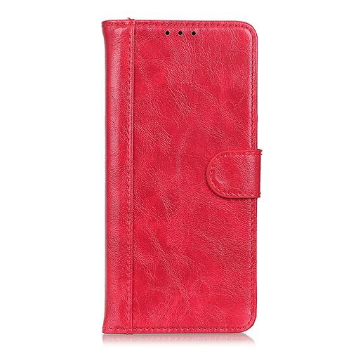 Leather Case Stands Flip Cover L06 Holder for Xiaomi Redmi K30S 5G Red