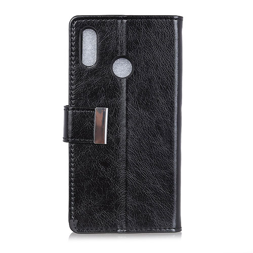 Leather Case Stands Flip Cover L07 Holder for Asus Zenfone 5 ZE620KL Black