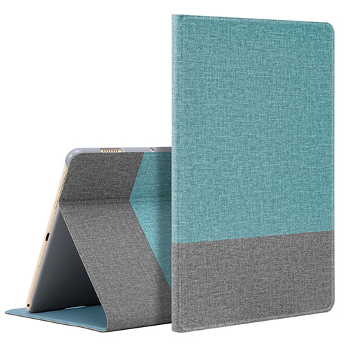 Leather Case Stands Flip Cover L07 Holder for Huawei MediaPad M6 10.8 Cyan