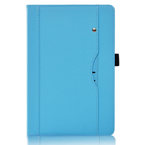 Leather Case Stands Flip Cover L07 Holder for Huawei MediaPad M6 8.4 Sky Blue