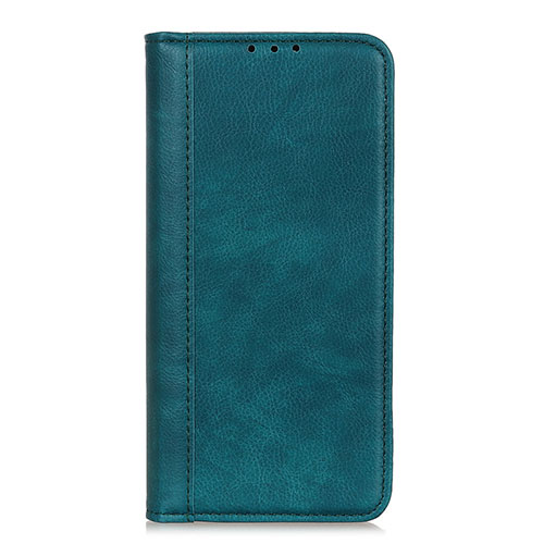Leather Case Stands Flip Cover L07 Holder for LG K62 Green