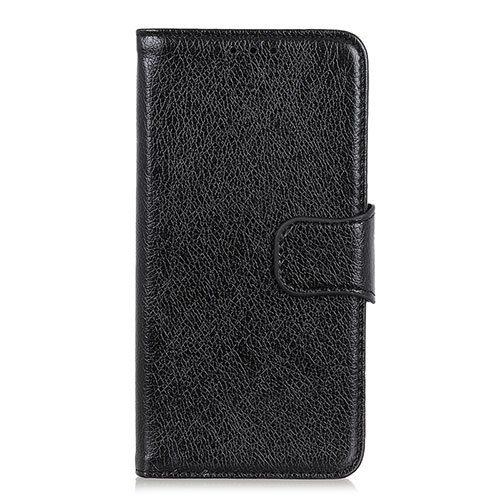 Leather Case Stands Flip Cover L07 Holder for Oppo Reno5 Pro+ Plus 5G Black