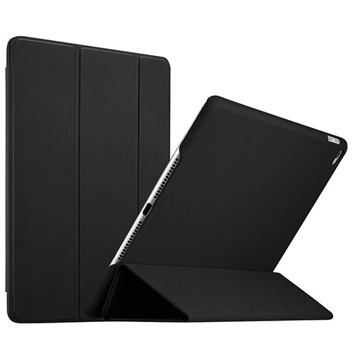 Leather Case Stands Flip Cover L08 for Apple iPad Mini 4 Black