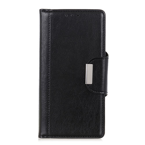 Leather Case Stands Flip Cover L08 Holder for Huawei Honor 9C Black