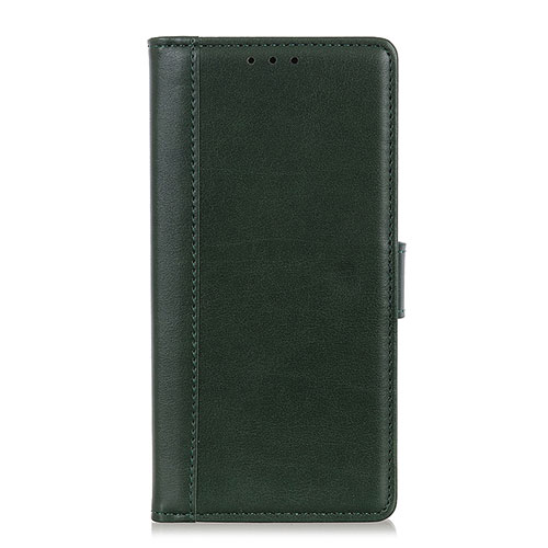Leather Case Stands Flip Cover L08 Holder for OnePlus 7T Pro 5G Green