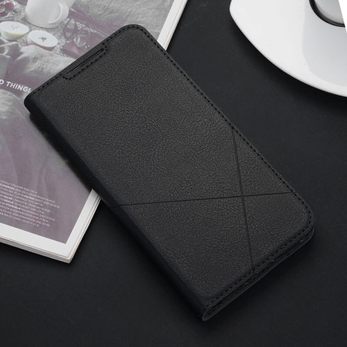 Leather Case Stands Flip Cover L08 Holder for Xiaomi Redmi 8A Black