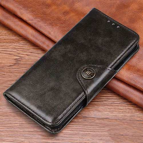 Leather Case Stands Flip Cover L09 Holder for Huawei Honor 9C Gray