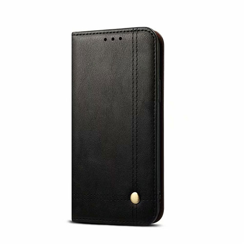 Leather Case Stands Flip Cover L09 Holder for OnePlus Nord Black