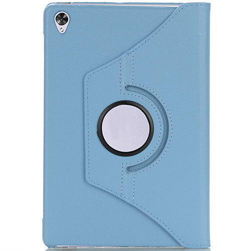 Leather Case Stands Flip Cover L10 Holder for Huawei MediaPad M6 10.8 Sky Blue