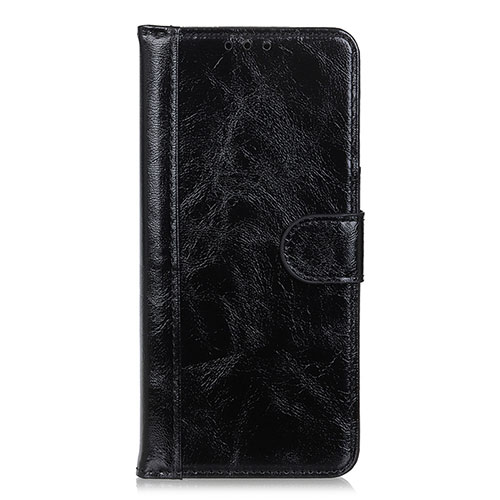 Leather Case Stands Flip Cover L10 Holder for Realme X7 Pro 5G Black