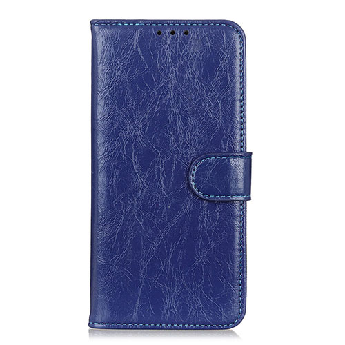 Leather Case Stands Flip Cover L11 Holder for Huawei Enjoy 10S Blue