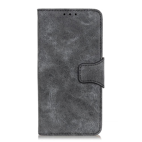 Leather Case Stands Flip Cover L11 Holder for Huawei Nova 7i Gray