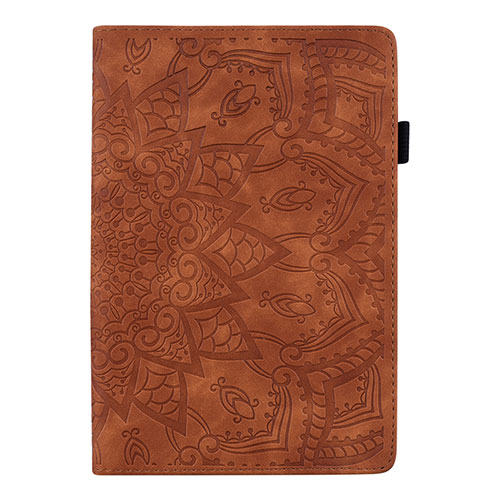 Leather Case Stands Flip Cover L14 Holder for Huawei MediaPad M6 10.8 Brown