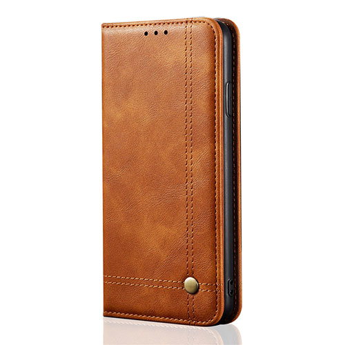 Leather Case Stands Flip Cover L18 Holder for Huawei Honor 30S Orange