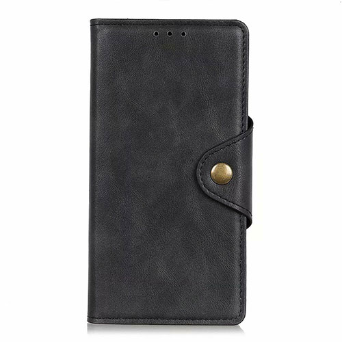 Leather Case Stands Flip Cover L26 Holder for Samsung Galaxy A71 4G A715 Black