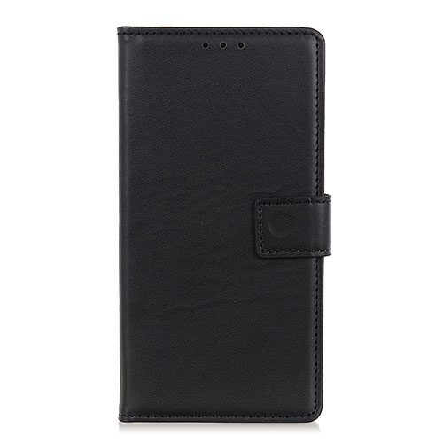 Leather Case Stands Flip Cover L28 Holder for Realme C11 Black