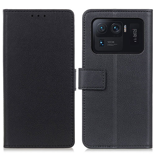 Leather Case Stands Flip Cover M08L Holder for Xiaomi Mi 11 Ultra 5G Black