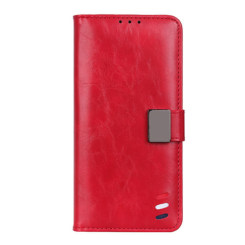 Leather Case Stands Flip Cover N07 Holder for Huawei P40 Pro+ Plus Red