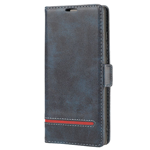 Leather Case Stands Flip Cover N11 Holder for Samsung Galaxy Note 20 5G Blue