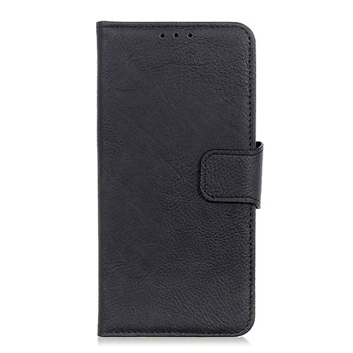 Leather Case Stands Flip Cover T01 Holder for Huawei Honor X10 5G Black